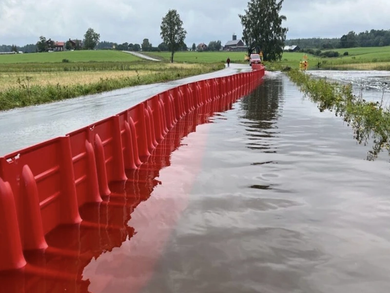 La barrera modular contra inundaciones de los productos de prevención de inundaciones de Jianghe gana popularidad mundial para una implementación rápida del control de inundaciones