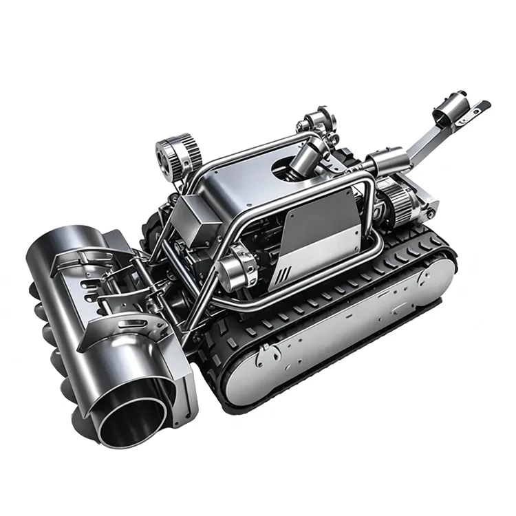 ¿Cuál es la función principal del robot de dragado de lombrices de tierra biónico?