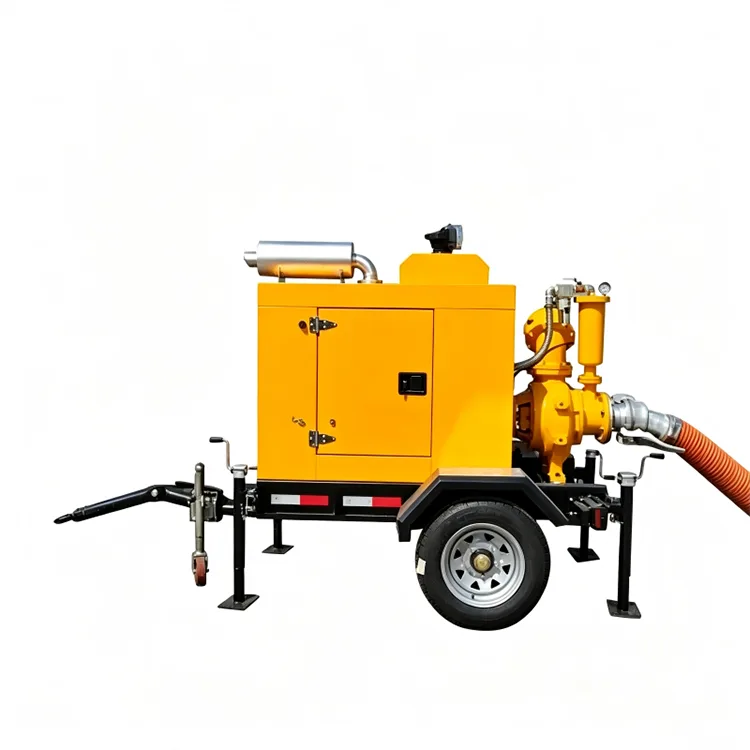 Unidad de bomba de agua con motor diésel autocebante serie CZ