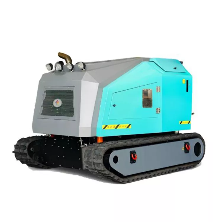 Robot de drenaje con orugas