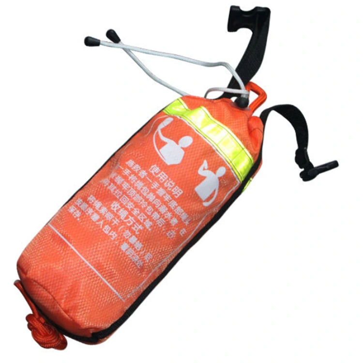 Bolsa de cuerda de rescate acuático